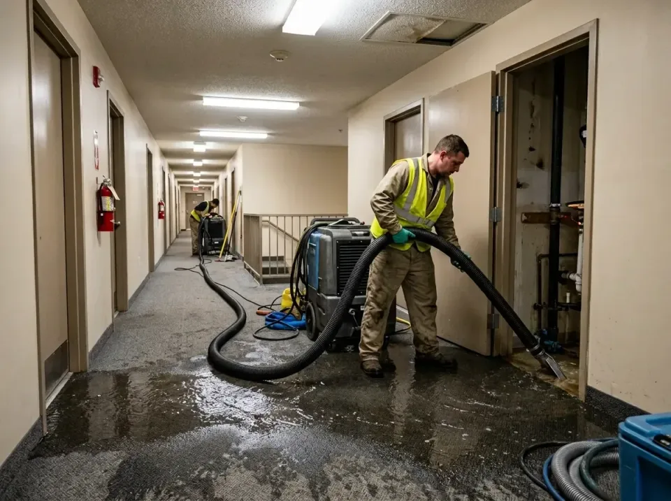 multi-unit-apartment-hallway-f-005 — frequently asked questions, Emergency Burst Pipe Water Extraction & Removal in Conley,…